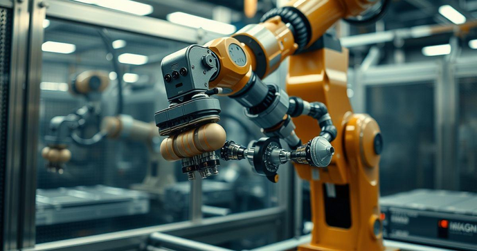 Manipuladores Industriais: Agilidade e Precisão