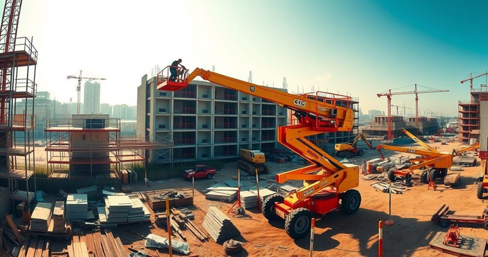 Plataforma Elevatória Articulada: Vantagens e Usos