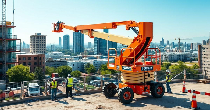 Aluguel de plataforma articulada é a solução ideal para elevar sua produtividade e segurança no trabalho Aluguel de plataforma articulada é a solução ideal para elevar sua produtividade e segurança no trabalho