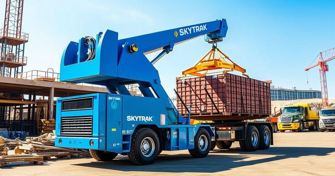 Descubra o que é o Manipulador Skytrak e suas Vantagens