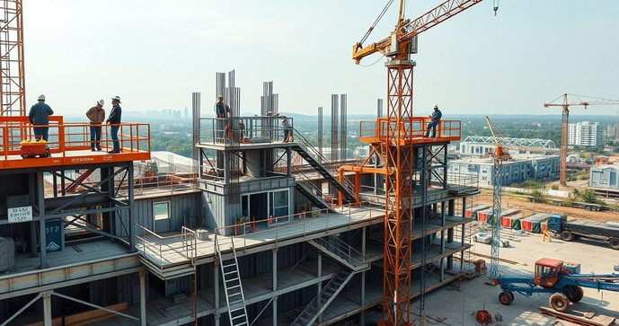 Como a Locação de Plataforma Transforma Projetos de Construção Como a Locação de Plataforma Transforma Projetos de Construção