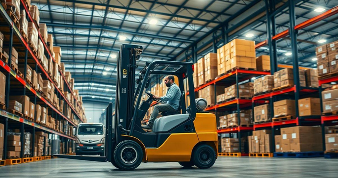 Locar Empilhadeira É Solução Ideal para Otimizar Operação Logística e Reduzir os Custos Locar Empilhadeira É Solução Ideal para Otimizar Operação Logística e Reduzir os Custos