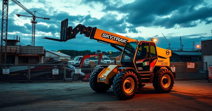 Como escolher o Manipulador Skytrak ideal para suas necessidades