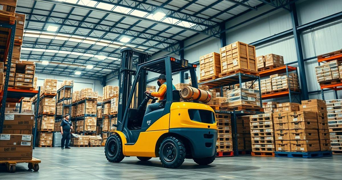 Locar empilhadeira é a solução ideal para otimizar sua operação logística e reduzir custos