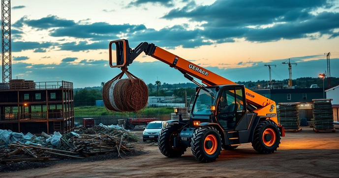 Manipulador Telescópico Manitou: A Solução Ideal para Construção e Agricultura Manipulador Telescópico Manitou: A Solução Ideal para Construção e Agricultura