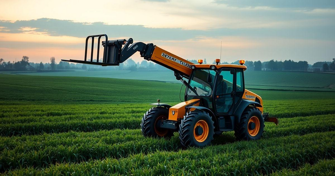 Manipulador telescópico na agricultura como uma solução de eficiência Manipulador telescópico na agricultura como uma solução de eficiência