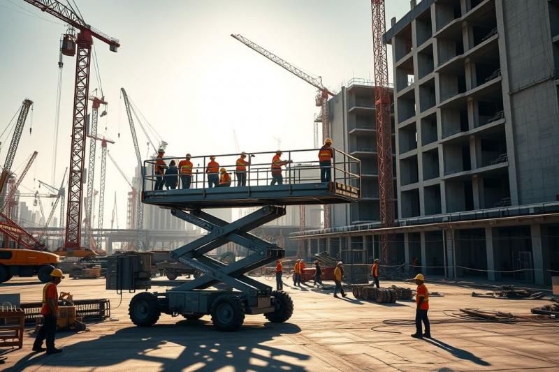 Plataformas Tipo Tesoura: Vantagens e Aplicações no Setor de Construção