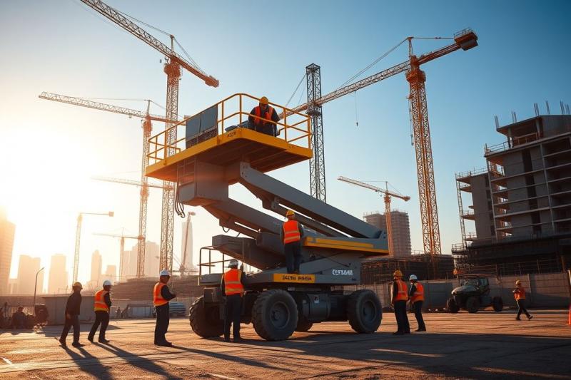 Aluguel de plataforma elevatória preço acessível para sua obra Aluguel de plataforma elevatória preço acessível para sua obra