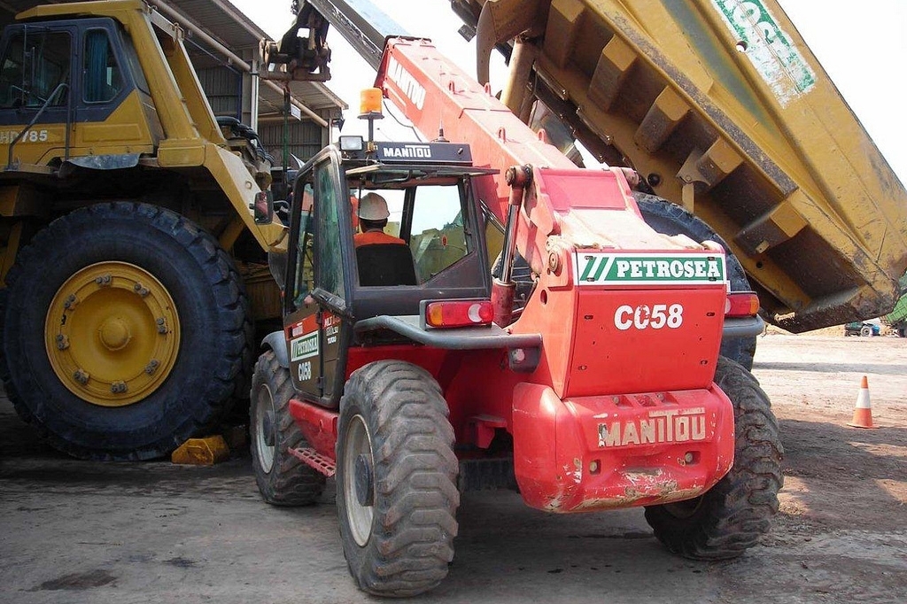 Locação de Manipuladores de Carga São Vicente - Locação Manipuladores de Carga Terex